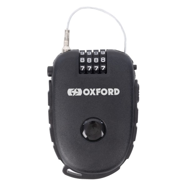 Oxford Oxford retra cable 120cm black